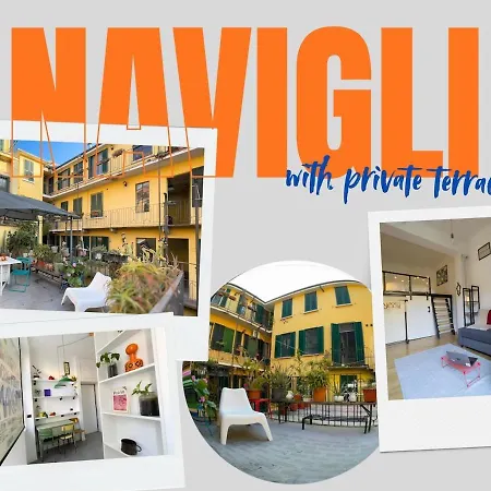 아파트 The Collector's - Private Terrace On Navigli *
